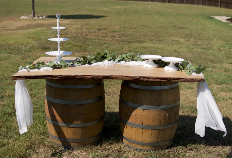 Live Edge Barrel Set image