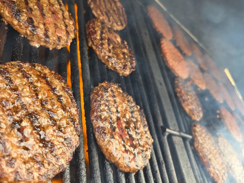 Burgers Grilled On Site image